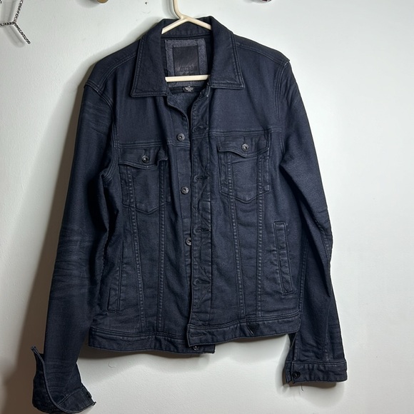 Mens Lined Guess Denim Jacket - Picture 10 of 10